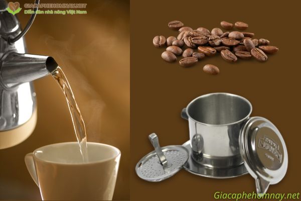 Các công cụ và nguyên liệu cần thiết để pha cafe