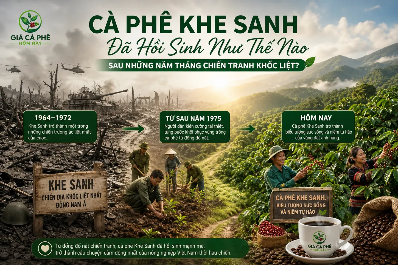 Cà Phê Khe Sanh Đã Hồi Sinh Như Thế Nào Sau Những Năm Tháng Chiến Tranh Khốc Liệt?