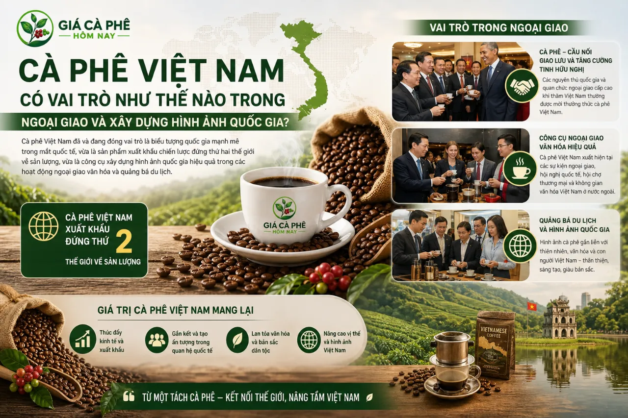 Cà Phê Việt Nam Có Vai Trò Như Thế Nào Trong Ngoại Giao Và Xây Dựng Hình Ảnh Quốc Gia?