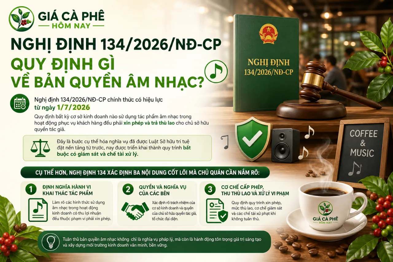 Nghị Định 134/2026/NĐ-CP Quy Định Gì Về Bản Quyền Âm Nhạc?