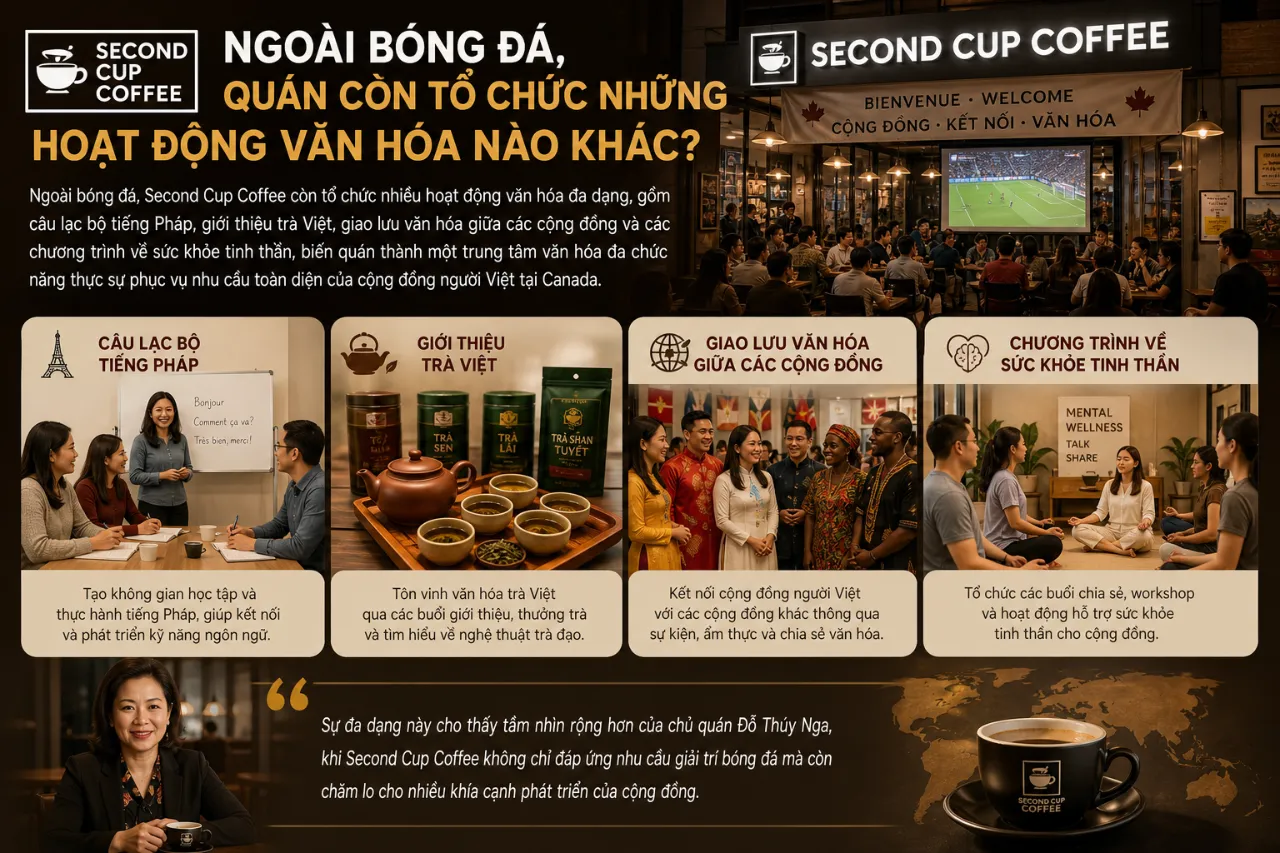 Ngoài Bóng Đá, Quán Còn Tổ Chức Những Hoạt Động Văn Hóa Nào Khác?