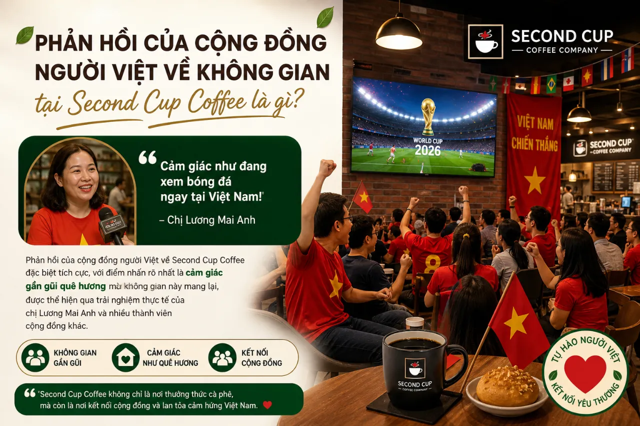 Phản Hồi Của Cộng Đồng Người Việt Về Không Gian Tại Second Cup Coffee Là Gì?