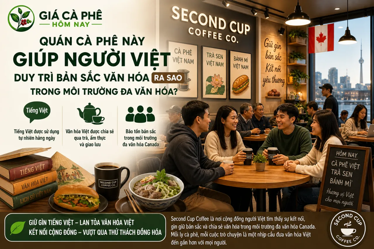 Quán Cà Phê Này Giúp Người Việt Duy Trì Bản Sắc Văn Hóa Ra Sao Trong Môi Trường Đa Văn Hóa?