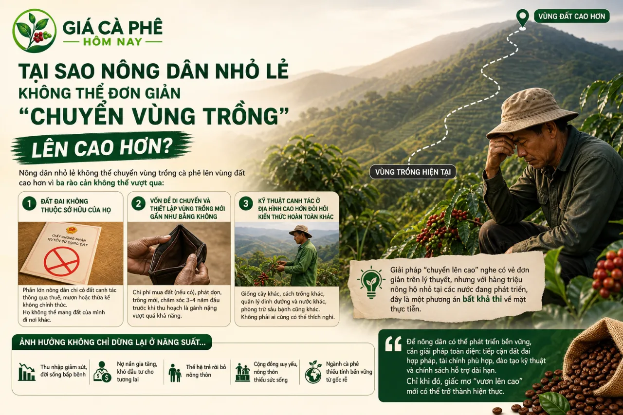 Tại Sao Nông Dân Nhỏ Lẻ Không Thể Đơn Giản