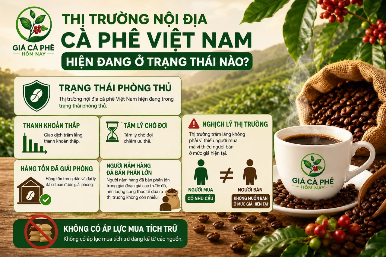 Thị Trường Nội Địa Cà Phê Việt Nam Hiện Đang Ở Trạng Thái Nào?
