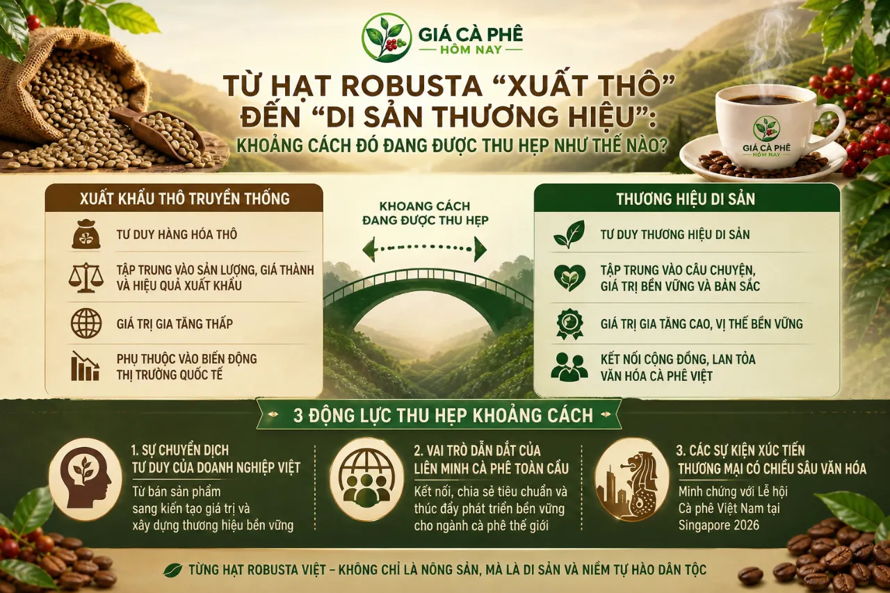 Từ hạt Robusta 