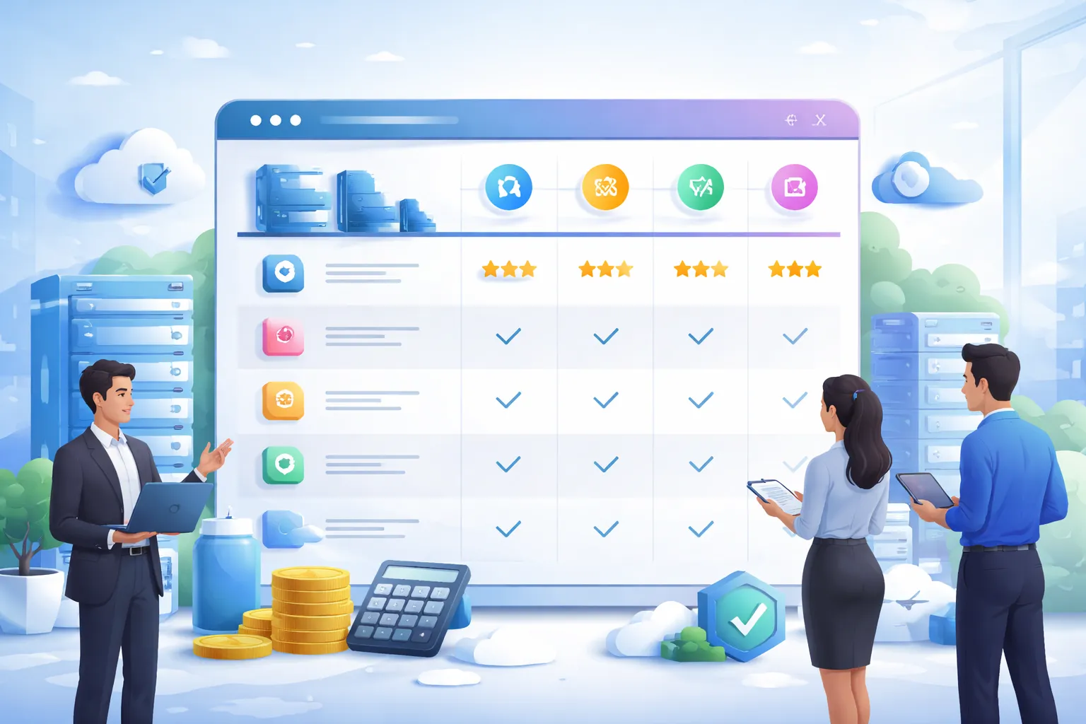 Bảng So Sánh Tổng Hợp Các Nhà Cung Cấp VPS 2025