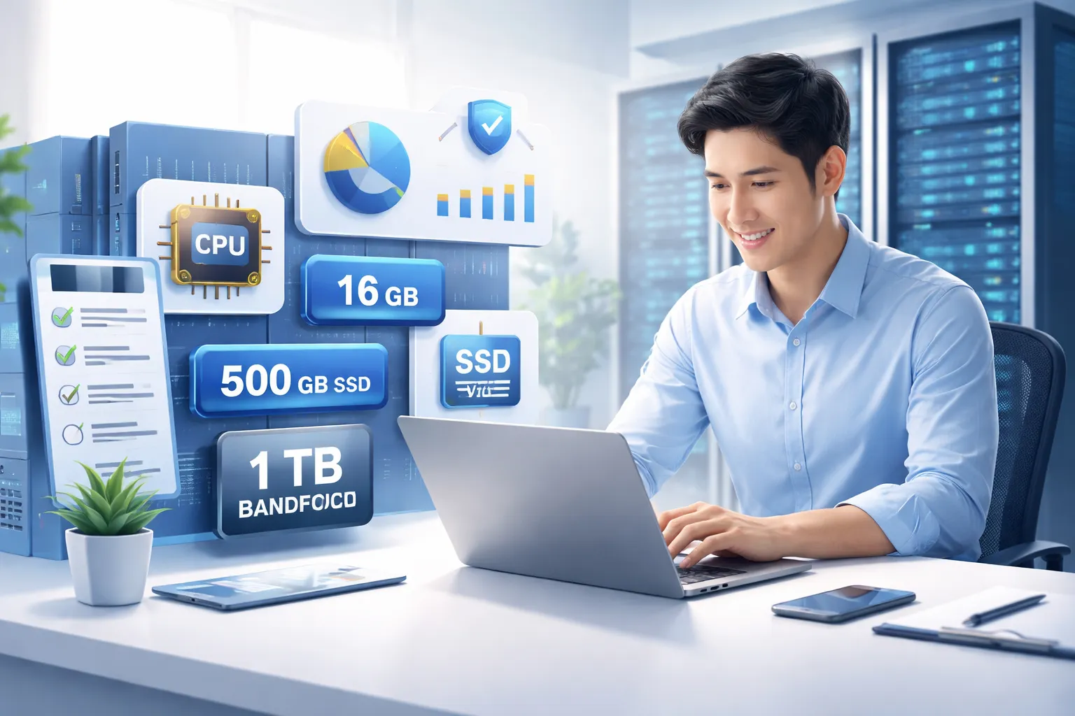 Các Thông Số Kỹ Thuật Cần Đọc Trong Bảng Giá VPS