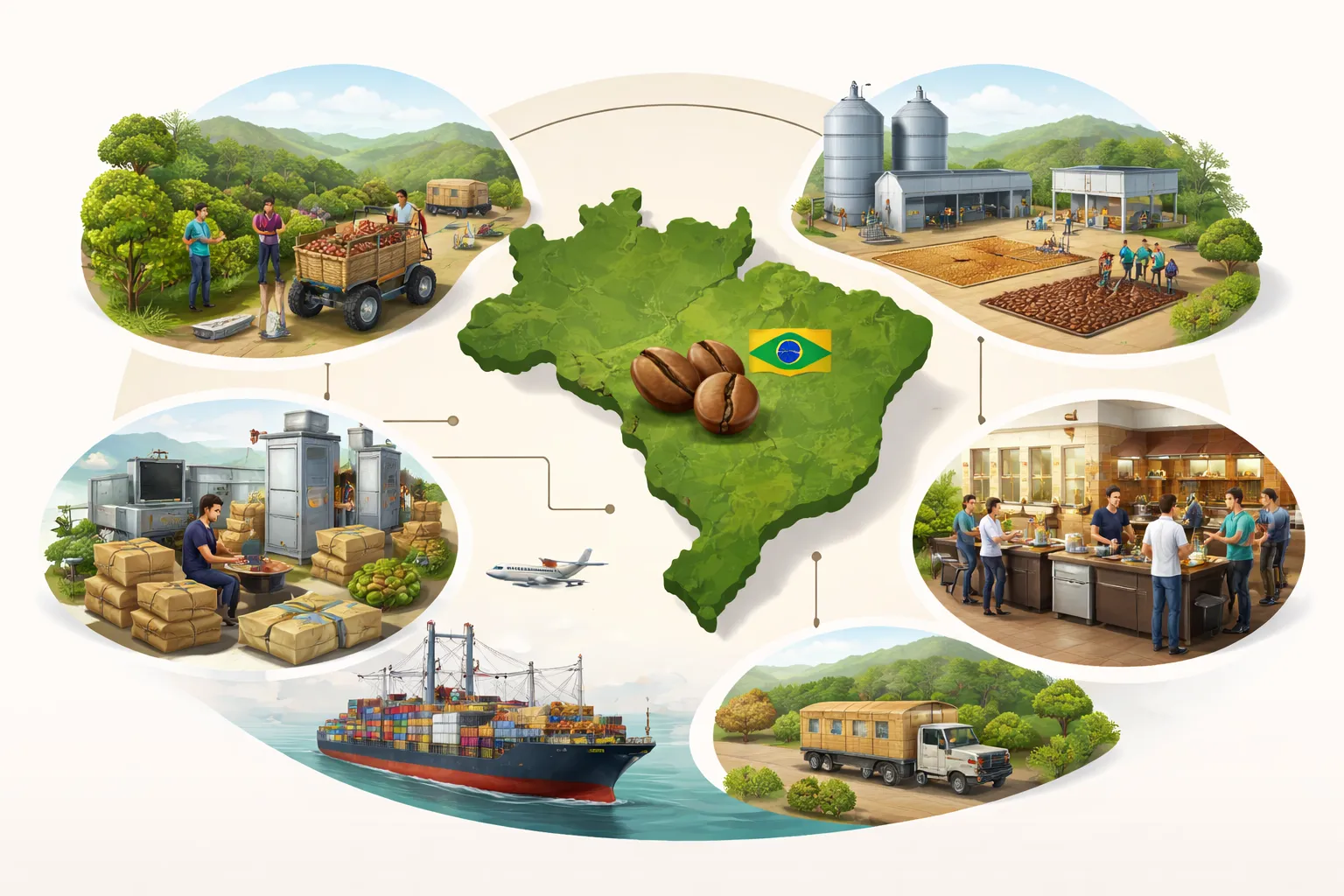 Cấu Trúc Ngành Cà Phê Brazil