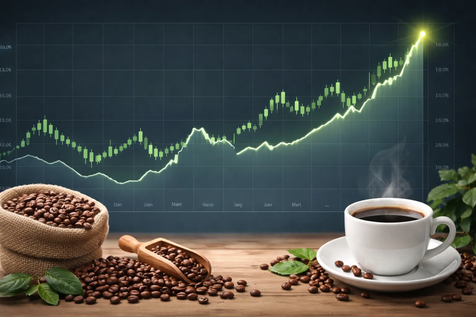 Diễn Biến Giá Arabica Trong 12 Tháng Qua