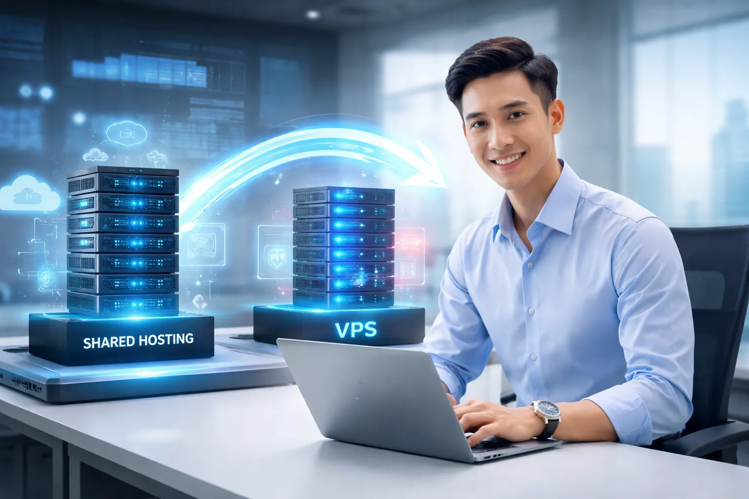 Khi Nào Nên Chuyển Từ Shared Hosting Lên VPS?
