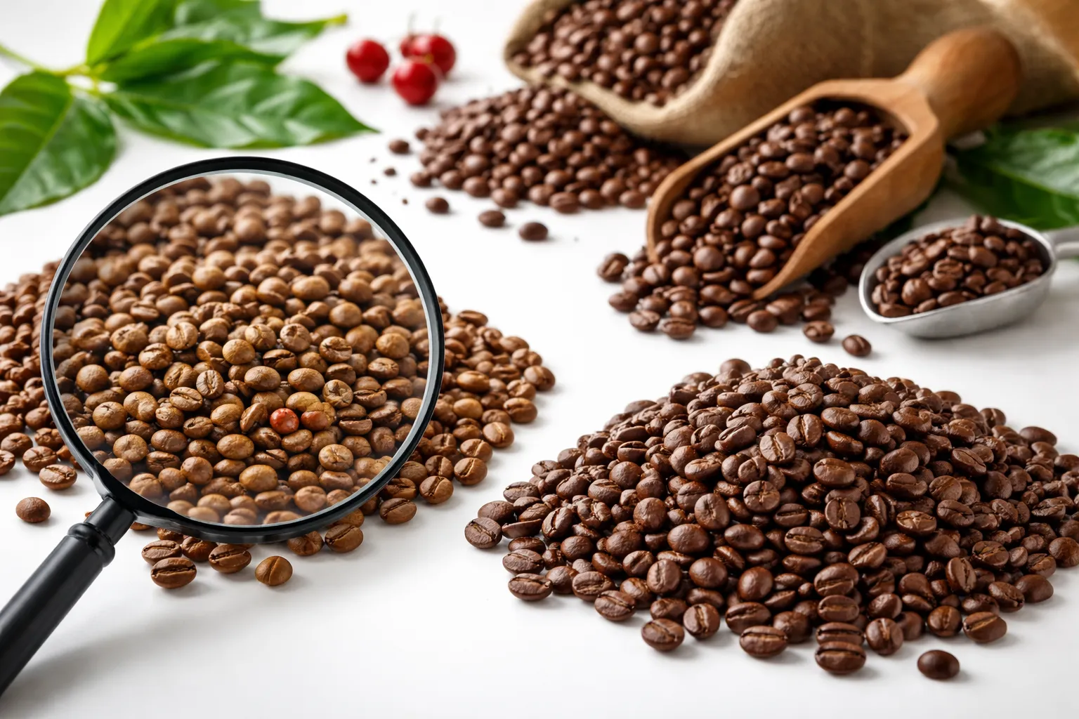 Nhầm lẫn với Robusta hạt nhỏ tự nhiên