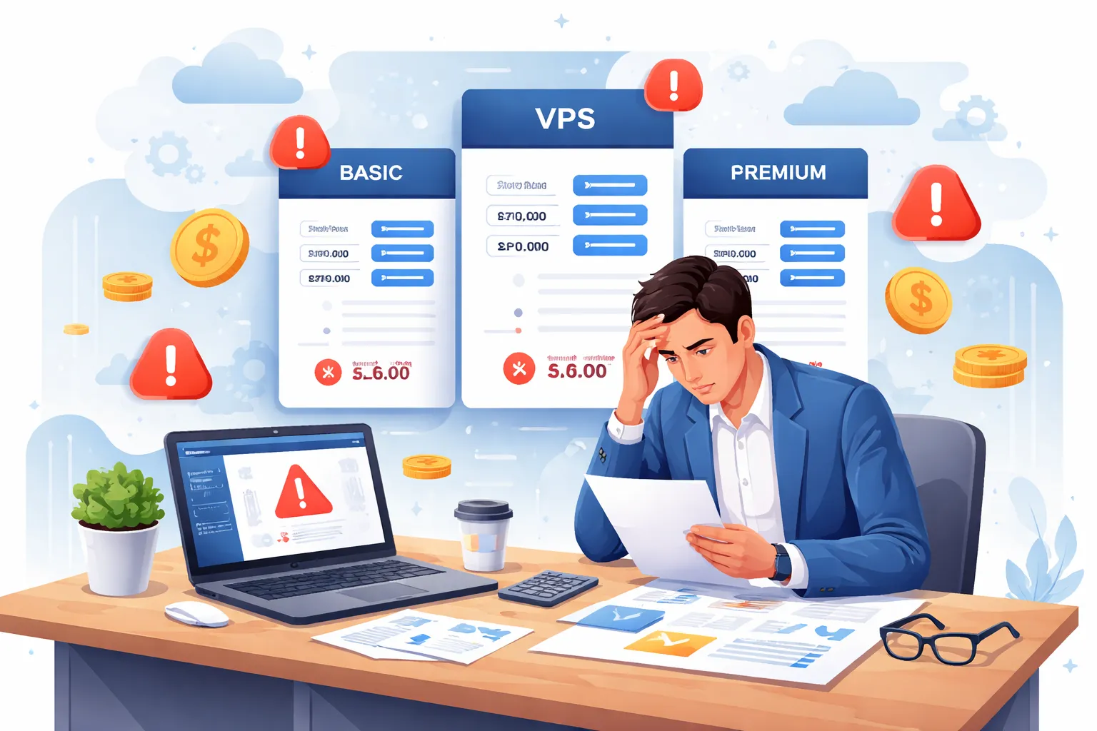 Những Lỗi Phổ Biến Khi Chọn Gói VPS Theo Bảng Giá