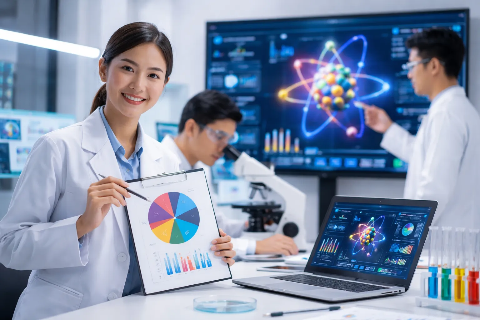 Phân tích màu sắc hạt nhân