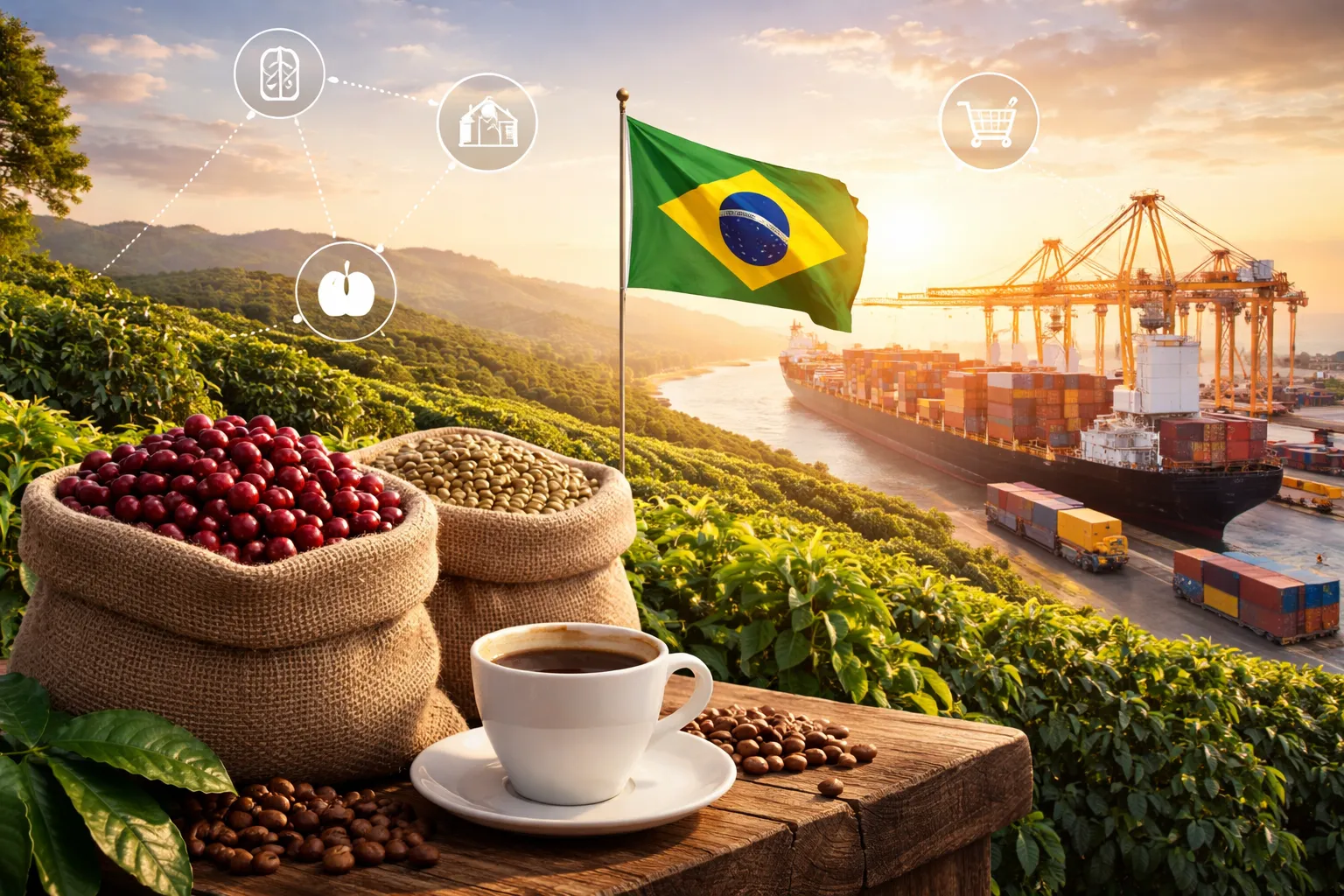 Vị Thế Của Brazil Trong Chuỗi Cung Ứng Cà Phê Thế Giới