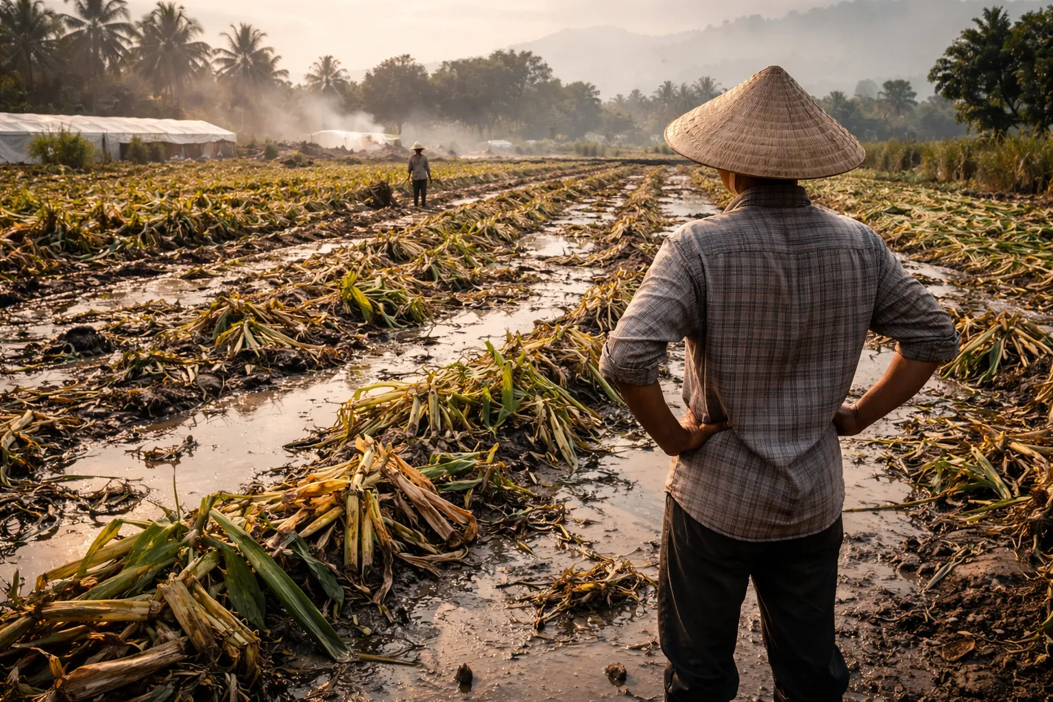 Vùng Trồng Trọt Bị Ảnh Hưởng Nặng Nề Nhất
